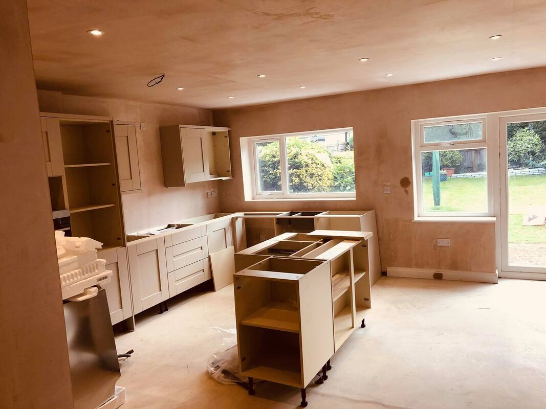 Knock-through renovation in Nottingham